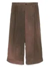 Ziggy Chen Tailored Trousers In Brown