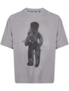 Ziggy Chen T-shirt Men Color Grey In Gray