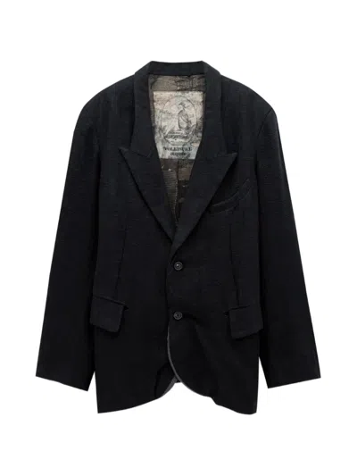 Ziggy Chen Two-button Blazer In Black