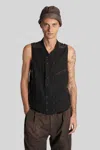 Ziggy Chen Vest In Black