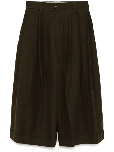 Ziggy Chen Wide-leg Trouseres In Neutrals