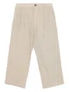Ziggy Chen Stripe Pattern Wide-leg Trousers In 2