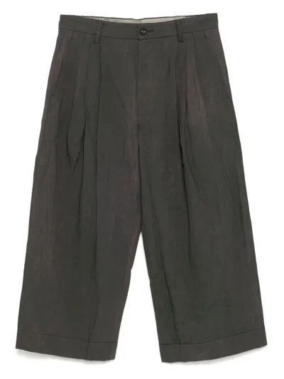Ziggy Chen Wide-leg Trousers In Purple