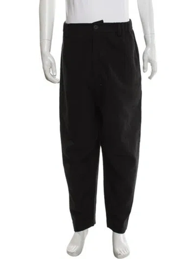 Pre-owned Ziggy Chen Wool Pants In Black
