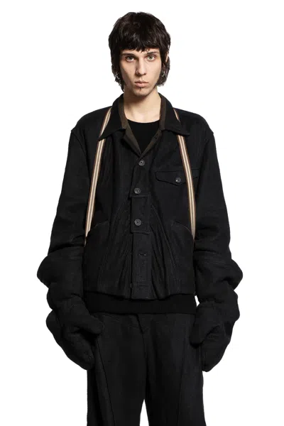 Ziggy Chen Workers Jacket In Black