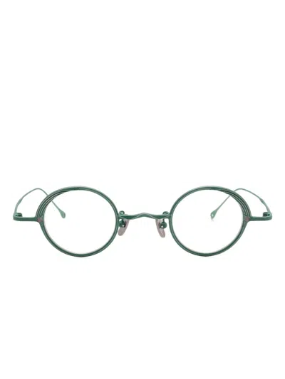 Ziggy Chen X Rigards Interchangeable-frame Glasses In Green
