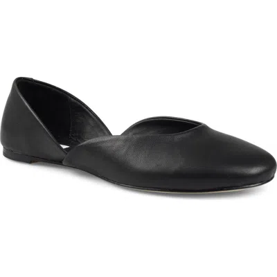 Zigi Aberdeen D'orsay Flat In Black