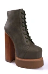 Zigi Adelina Platform Bootie In Multi