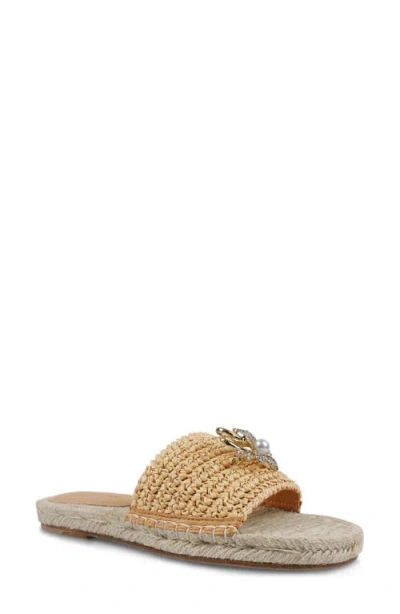 Zigi Artisan Lariana Slide Sandal In Natural Flower