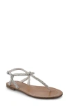Zigi Artisan Rorie Ankle Strap Sandal In Silver