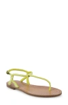 Zigi Artisan Rorie Ankle Strap Sandal In Yellow