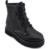 Zigi Artisan Violet Bootie In Black Leather