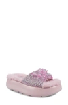 Zigi Ashey Faux Fur Platform Slide Sandal