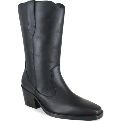 Zigi Baldwin Western Boot In Black