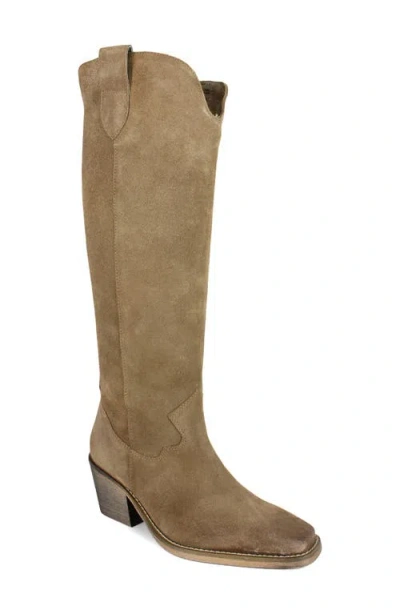 Zigi Bangor Western Boot In Neutral