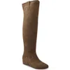 Zigi Beretta Knee High Boot In Brown