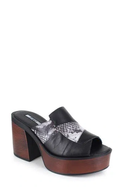 Zigi Carla Platform Sandal In Black
