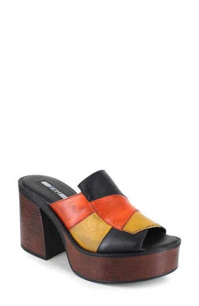 Zigi Carla Platform Sandal In Cognac