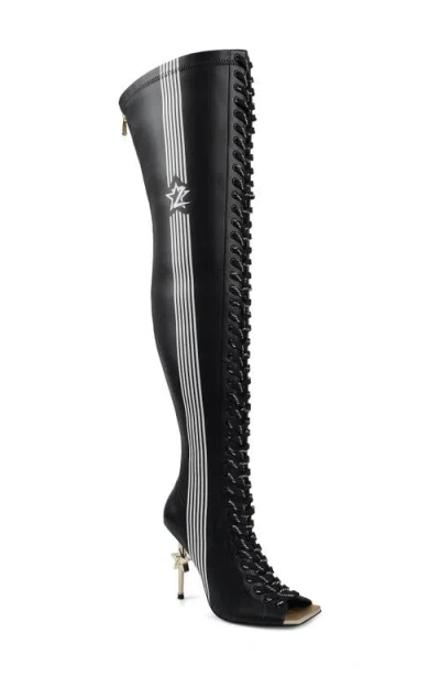 Zigi Champ Over The Knee Boot In Black
