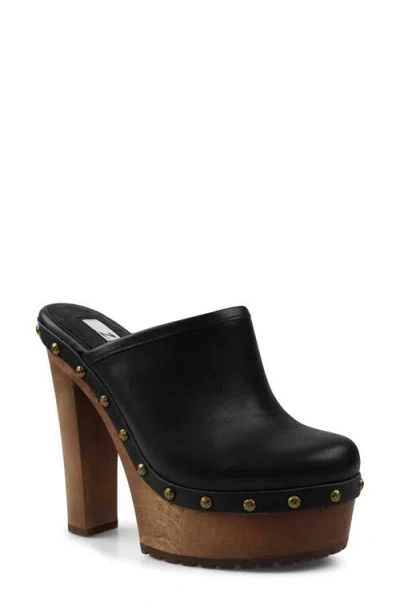 Zigi Dealio Platform Clog In Black