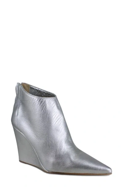 Zigi Elina Pointed Toe Bootie In Gray