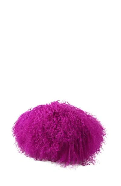 Zigi Eliza Genuine Shearling Bootie In Pink