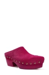 Zigi Faustina Pointed Toe Platform Mule In Fuslt