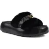 Zigi Finley Faux Fur Platform Sandal