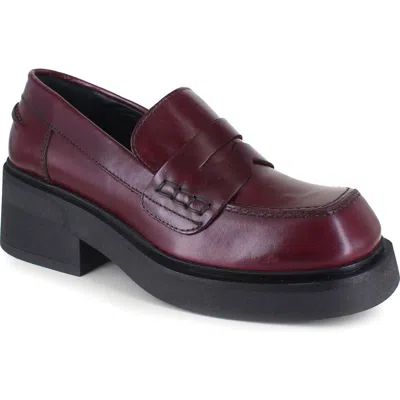 Zigi Geraldine Platform Penny Loafer