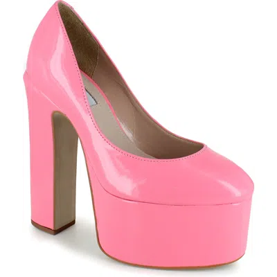 Zigi Giorgia Platform Pump In Pink Patent