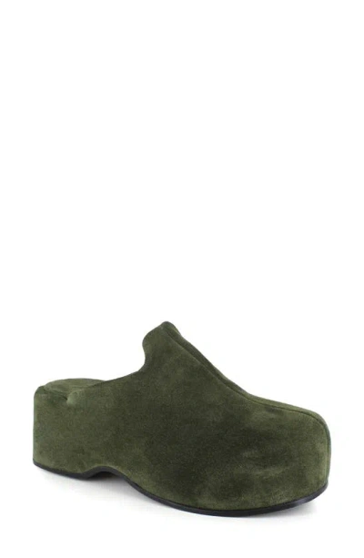 Zigi Kristen Platform Clog In Green