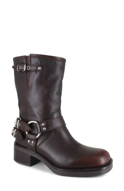 Zigi Marce Moto Bootie In Brown