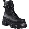 Zigi Monik Stud Lug Sole Combat Boot