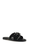 Zigi Nerano Slide Sandal In Black