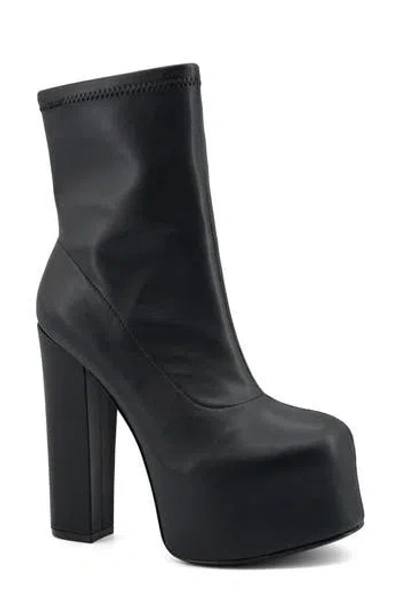 Zigi Nerea Platform Bootie In Black