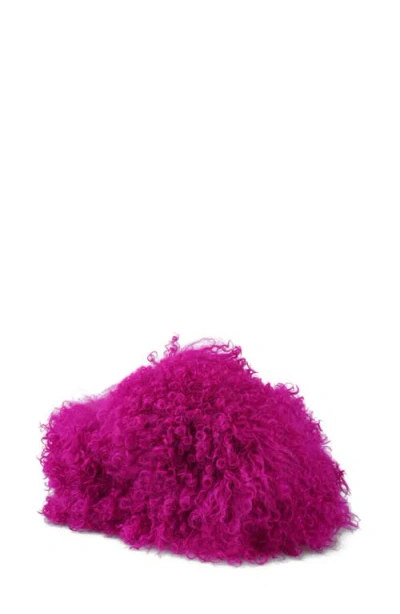 Zigi Opal Waterproof Genuine Shearling Slipper In Pink