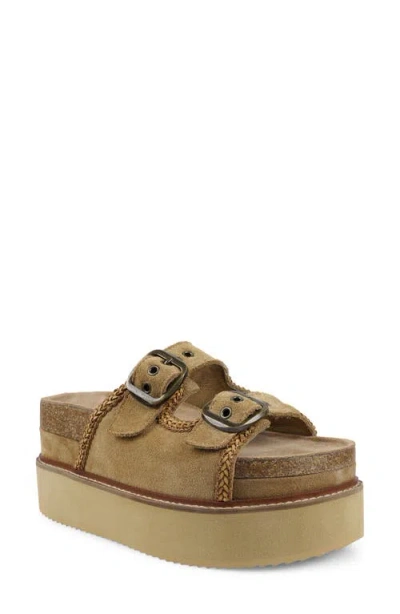 Zigi Platform Sandal In Brown