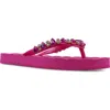 Zigi Queen Flip Flop In Pink