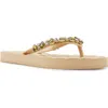 Zigi Queen Flip Flop In Natural
