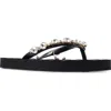 Zigi Quentin Flip Flop In Black