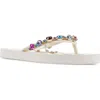 Zigi Quentin Flip Flop In White