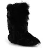 Zigi Raylynn Faux-fur Tall Boot In Black