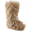 Zigi Raylynn Faux-fur Tall Boot In Natural