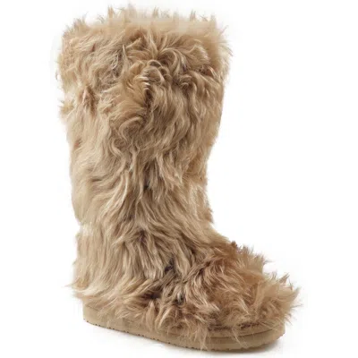 Zigi Raylynn Faux-fur Tall Boot In Natural