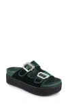 Zigi Rosalinda Platform Slide Sandal In Multi