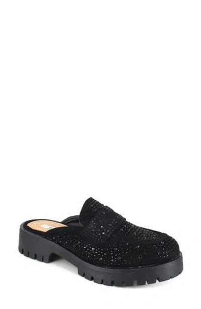 Zigi Sachi Rhinestone Embellished Lug Sole Clog