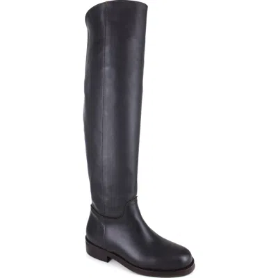 Zigi Sansa Knee High Boot In Black