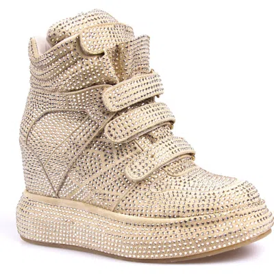 Zigi Shorty Wedge Bootie In Neutral