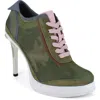 Zigi Sneaker Platform Pump In Green