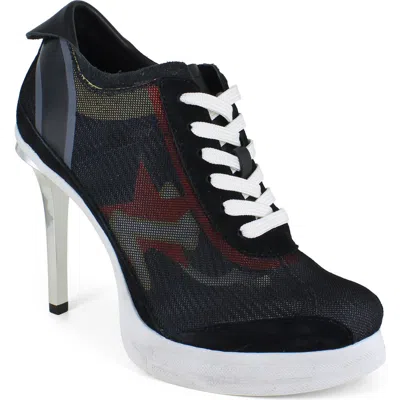 Zigi Sneaker Platform Pump In Black